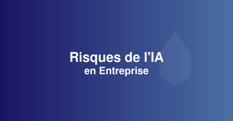 Illustration Risques de IA en entreprise - Connect 3S