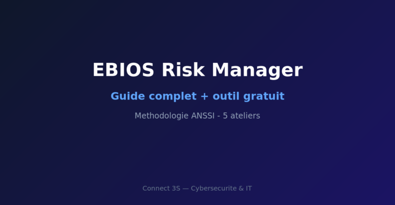 Methode EBIOS Risk Manager analyse de risques cybersecurite