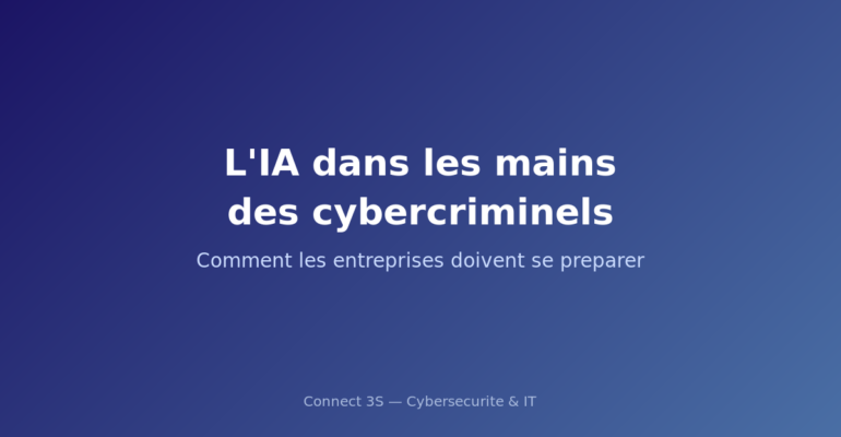 Intelligence artificielle et cybercriminalité en entreprise