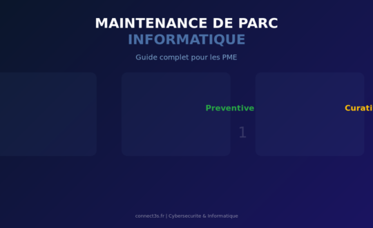 Maintenance Parc Informatique